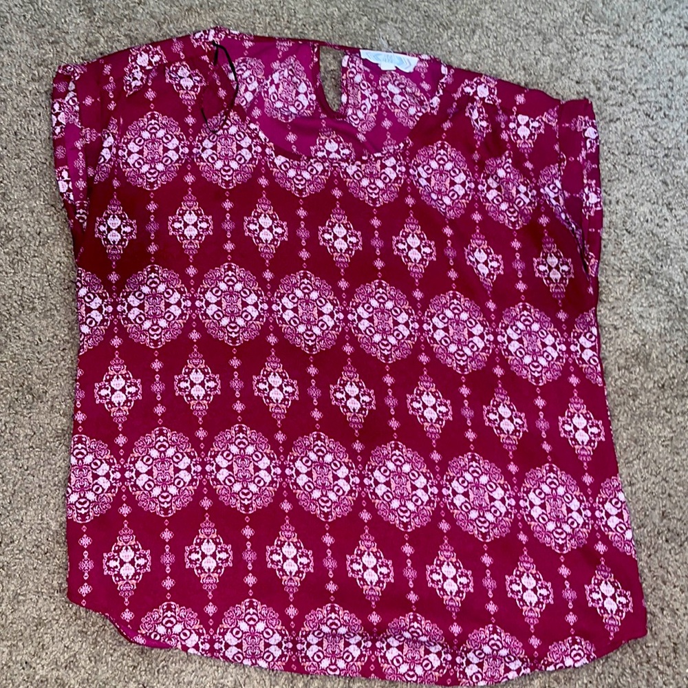 WOMEN PINK ROSE SHIRT